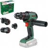 BOSCH Aku skrutkovač AdvancedDrill 18V-80 Quicksnap + adaptéry 78 Nm (bez akumulátora a nabíjačky)