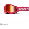 100% STRATA 2 okuliare, Pink/Mirror Red Lens