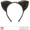 Čelenka mačacie uši čierna