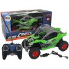 LEAN TOYS Off-road Cross country auto na diaľkové ovládanie 27MHz 1:16 zelené RTR