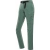 Alpine Pro Corba dámske softshellové nohavice tyrkysovo zelená