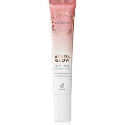 Lumene Natural Glow Skin Tone Perfector krémová lícenka 4 Berry Blush 20 ml