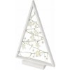 LED dekorácia – svietiaci stromček s ozdobami, 40 cm, 2xAA, vnútorný, teplá biela, časovač (DCWW27)