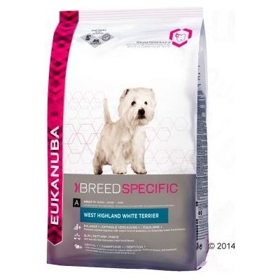 Eukanuba West Highland a White Terrier 2,5 kg