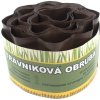 Okraj trávnika 9 m - 15 cm hnedý