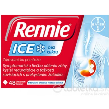 Bayer Rennie Ice bez cukru 48 ks