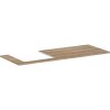 Hansgrohe Xelu Q doska 136 x 55 x 1,6 cm prírodný dub 54097230
