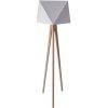 Venti | Stojacia lampa BAKARO 1xE27/60W/230V borovica biela | VE0369