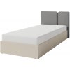 Jednolôžková posteľ LUCA S13 90x200 - béžová