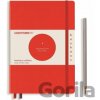 Bauhaus Edition Zápisník Red A5 Medium bodkovaný