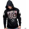 mikina s kapucňou WORNSTAR Death Mechanic Čierna