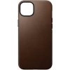 Nomad kryt Modern Leather Case Magsafe pre iPhone 14 Plus - Brown