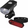 EMOS LED predná zadná dobíjacia baterka na bicykel P3923, 90 lm