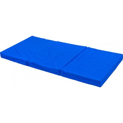 SCARLETT Skládací matrace do postele Romas 200 x 90 x 10 cm - modrá