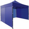 MultiGarden PAW-FGA-3X3-8 Záhradný samorozkladací párty stan 3 x 3 m, modrý