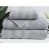 XPOSE® Froté uterák DEVON - sivý 50x90 cm, Froté