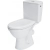 Cersanit Kompaktný WC set Merida splachovacia nádržka + WC sedátko s mäkkým zatváraním (K03-018)