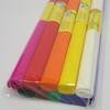 Krepový papier MIX 10 farieb 0,5x2m 28 g/m2