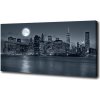 Foto obraz na plátne do obývačky New York noc 100x50 cm