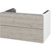 Dreja Doplnková skrinka pod dosku DSD SZZ2 70 (výška 40 cm) - N01 Biela lesk / D05 Oregon