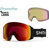 Smith 4D Mag black | cp ed red mirror+cp storm yellow flash 24/25- Odosielame do 24 hodín