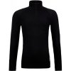 Dámské triko s dlouhým rukávem ORTOVOX 230 Competition Zip Neck Black Raven - XL