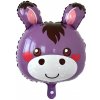 Fóliový balónik Somár 45 cm