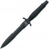 Fox Knives VELENO FIX BLADE STAINLESS STEEL N690 TOP SHIELD BLD,ALUMINIUM BLACK HDL FX-596