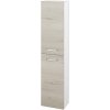 Dreja Vysoká skriňa DOOR SV1D2 35 - N01 Biela lesk / Úchytka T01 / D28 Alberta / Levé