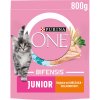 Purina ONE Junior s kuracím a celozrnnými obilninami 800 g
