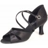 Dámske tanečné topánky Botan BL-15 čierna 6,5 cm Flare Veľkosť: 38