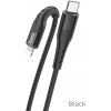 Nabíjací kábel Hoco U64, 1.2m, 3A, Type Lightning Black