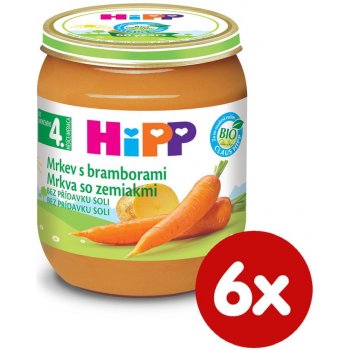 HiPP Bio Karotka so zemiakmi 6 x 125 g