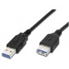 PremiumCord Prodlužovací kabel USB 3.0 Super-speed 5Gbps A-A, MF, 9pin, 0,5m (ku3paa05bk)