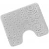 Brotex Předložka před WC 60x50cm Ornament šedý