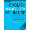 English Vocabulary in Use Pre-intermediate and Intermediate Book with Answers and Enhanced eBook Redman Stuart