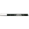 Tombow Brush Pen Fudenosuke pastel na čierny papier, white (WS-BS01)