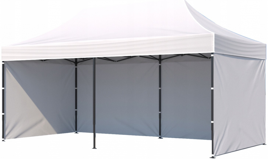 TENTS Rozkladací stan 3x6 biely