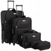 Jurhan Sada cestovných kufrov TRAVEL, 5-dielna, čierna 44369