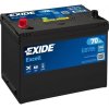 EXIDE Excell 70Ah autobatéria, 12V , 540A , ĽAVÁ !!! EB705 EXIDE EXIDEEB705