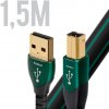 AUDIOQUEST Forest, Kábel 1.5m, USB A - USB B (AUDIOQUEST Forest, Kábel 1.5m, USB A - USB B)