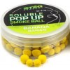 Nástrahy Stég Soluble Upters Smoke Ball 8-10mm 30gr Banana