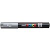 POSCO Univerzálny akrylátový popisovač 0,7 mm Strieborná