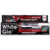 White Glo, drevené uhlie + sóda bikarbóna Maximum White Zubná pasta na bielenie zubov 150g/100ml + kefka