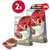 2x Farmina N&D dog QUINOA (GF) adult medium & maxi, neutered, duck, broccoli & asparagus 12 kg