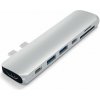 Satechi USB-C Pro Hub - Silver Aluminium ST-CMBPS