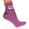 Detské fialové ponožky KITT