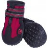 Topánky pre psy s protišmykovou podrážkou vo veľkosti M Nobby Runners 2ks v červenej farbe