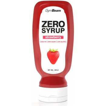 GYM BEAM Bezkalorický sirup Strawberry Syrup 320 ml