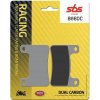 SBS BRZDOVÉ DOŠTIČKY KH379 RACING DUAL CARBON FARBA ČIERNA